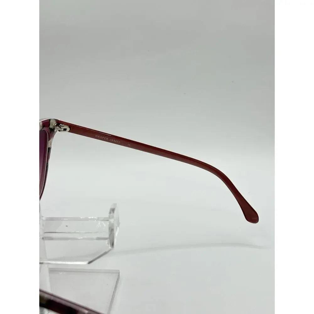 Draper James Cat Eye Sunglasses Gray Pink Gradient Women 56-17-135 DJ7003
